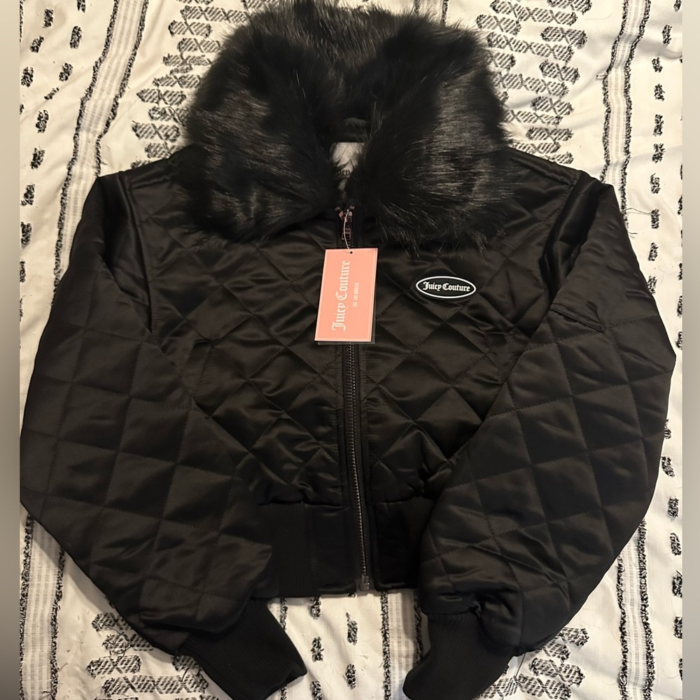 BRAND NEW Women’s Juice Couture Bomber Jacket- Size Small